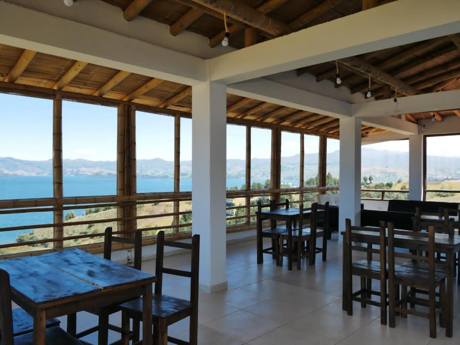 Hotel Tota Eliseo Playa Blanca Lago De Tota Exteriör bild