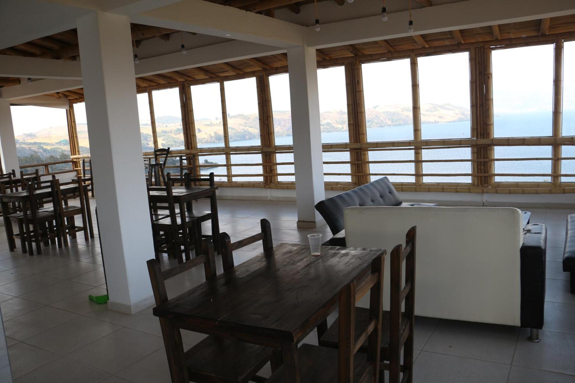 Hotel Tota Eliseo Playa Blanca Lago De Tota Exteriör bild